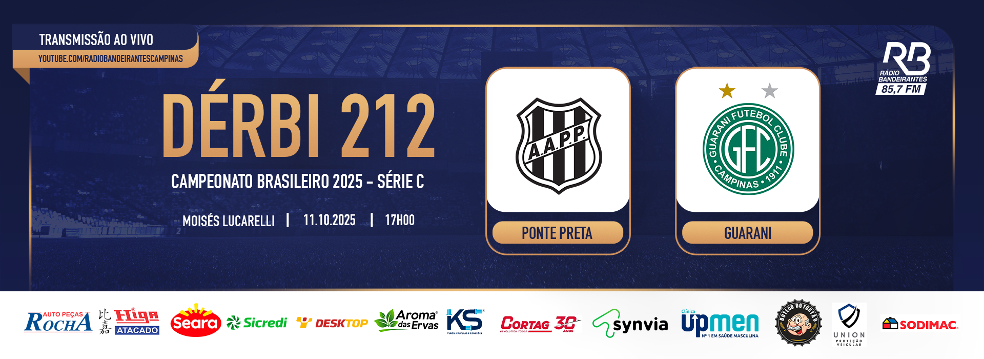 Dérbi 212 - Arte BANNER site RB